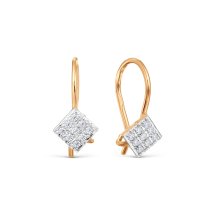Серьги с фианитами арт.&nbsp;Т142027300 (Т142027300)