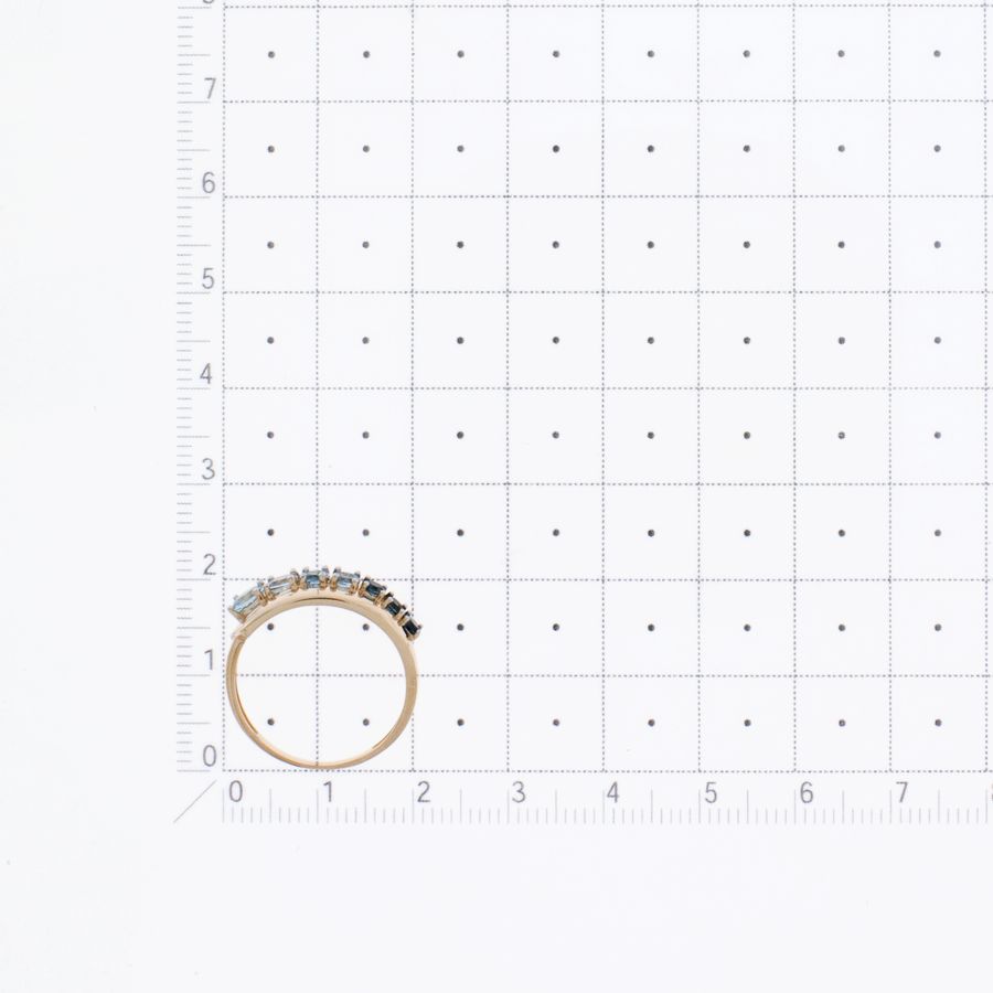 Кольцо с топазами (арт. Т14101А684)