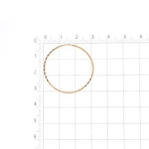 Серьги конго из красного золота арт.&nbsp;Т100625821 (Т100625821)