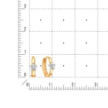 Серьги с бриллиантами арт. Т101027792 (Т101027792)