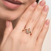 Кольцо с бриллиантами арт.&nbsp;Т145618648 (Т145618648)