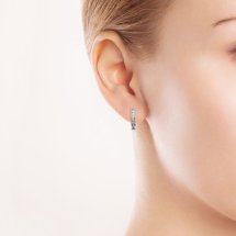 Серьги с бриллиантами арт.&nbsp;Т301026944 (Т301026944)