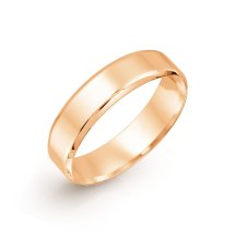 Кольцо обручальное из красного золота, 5 мм арт.&nbsp;Т100613954 (Т100613954)