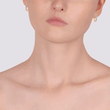 Серьги с фианитами (Т147027392)