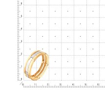 Кольцо обручальное с бриллиантами, 5.6 мм арт.&nbsp;Т14101Б335 (Т14101Б335)