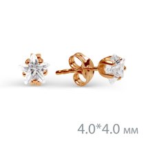 Серьги с фианитами (Т202022730)
