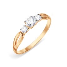 Кольцо с фианитами арт.&nbsp;Т142015601 (Т142015601)