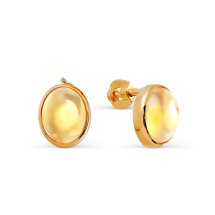 Серьги с цитринами (Т101027516)