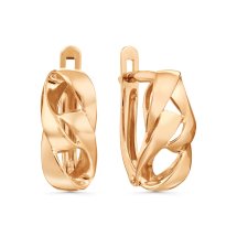 Серьги из красного золота арт. Т10002Б164 (Т10002Б164)