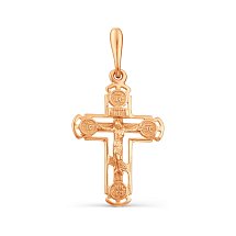 Крестик из красного золота (Т13006659)
