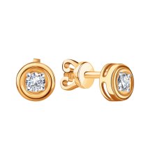 Серьги с фианитами арт.&nbsp;Т14202В288 (Т14202В288)