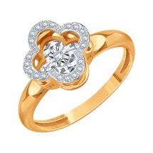 Кольцо с бриллиантами (Т14661Б761)