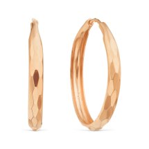 Серьги конго из красного золота арт.&nbsp;Т100625816 (Т100625816)