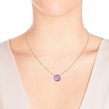 Подвеска с аметистом арт.&nbsp;Т101034458 (Т101034458)