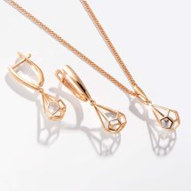 Подвеска с фианитом арт. Т107034999 (Т107034999)