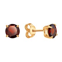 Серьги с гранатами арт.&nbsp;Т101023120 (Т101023120)