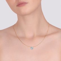 Подвеска с бриллиантами арт. Т145635827 (Т145635827)