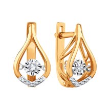 Серьги с бриллиантами арт.&nbsp;Т145628728 (Т145628728)