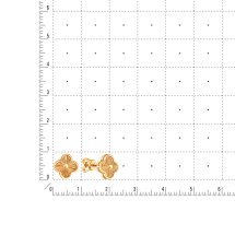 Серьги из красного золота арт. Т11062В566 (Т11062В566)