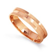 Кольцо обручальное из красного золота, 4 мм арт.&nbsp;Т100611455 (Т100611455)