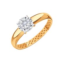 Кольцо с бриллиантами арт. Т13161Б189 (Т13161Б189)