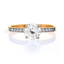 Кольцо с фианитами (Т147016525)