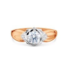 Кольцо с фианитами арт. Т142018666 (Т142018666)