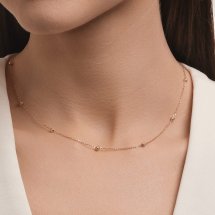 Колье из красного золота арт.&nbsp;Т100112200 (Т100112200)