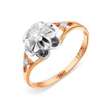 Кольцо с бриллиантами (Т131016664)