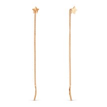 Серьги из красного золота арт.&nbsp;Т100622895 (Т100622895)
