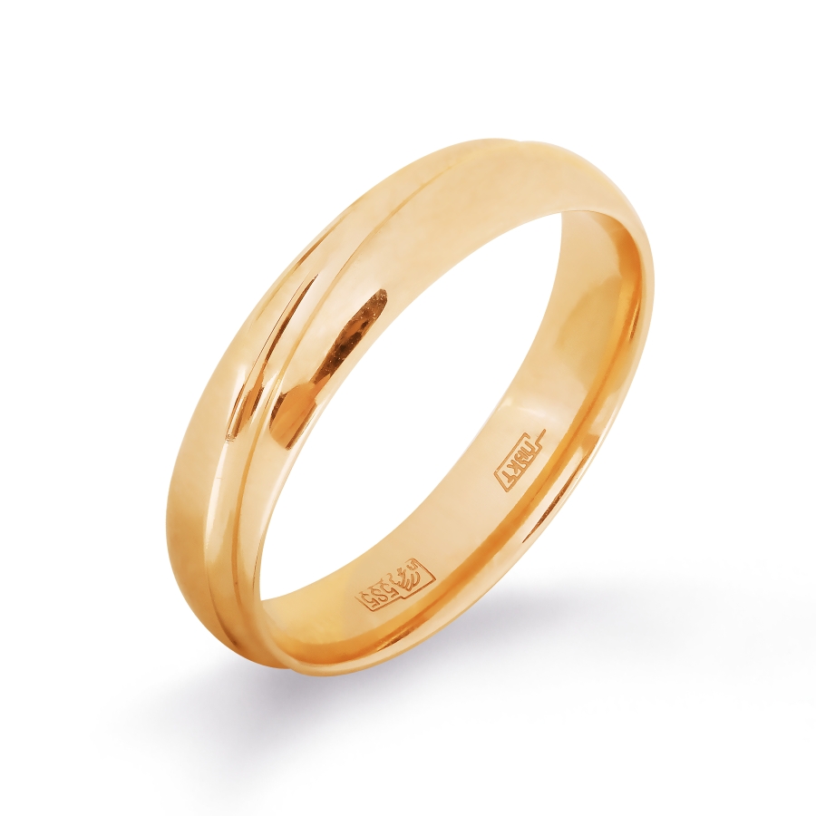 Простые кольца из золота