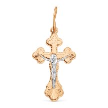 Крестик из красного золота арт.&nbsp;Т13086391 (Т13086391)