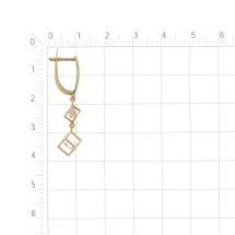 Серьги с фианитами (Т117028571)