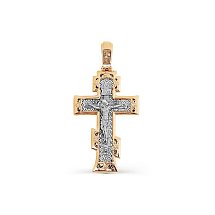 Крестик из красного золота (Т13006407)