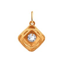 Подвеска с фианитом арт. Т102635380 (Т102635380)