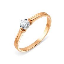 Кольцо с бриллиантом (Т131016154)
