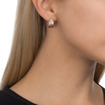 Серьги из красного золота арт. Т100627574 (Т100627574)