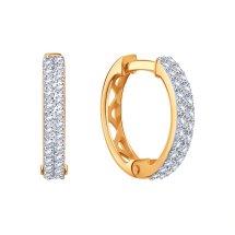 Серьги с фианитами арт.&nbsp;Т14702В824 (Т14702В824)