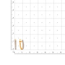 Серьги с фианитами (Т147027392)