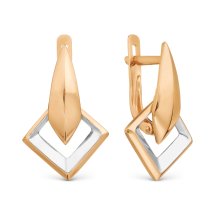 Серьги из красного золота арт. Т14002Б113 (Т14002Б113)