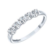 Кольцо с фианитами арт.&nbsp;Т30201Б427 (Т30201Б427)