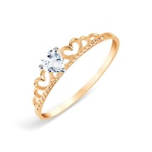 Кольцо с фианитом арт.&nbsp;Т102017247 (Т102017247)