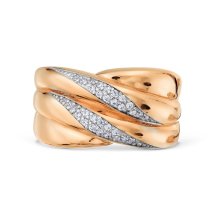 Кольцо с фианитами арт. Т14201Б044 (Т14201Б044)