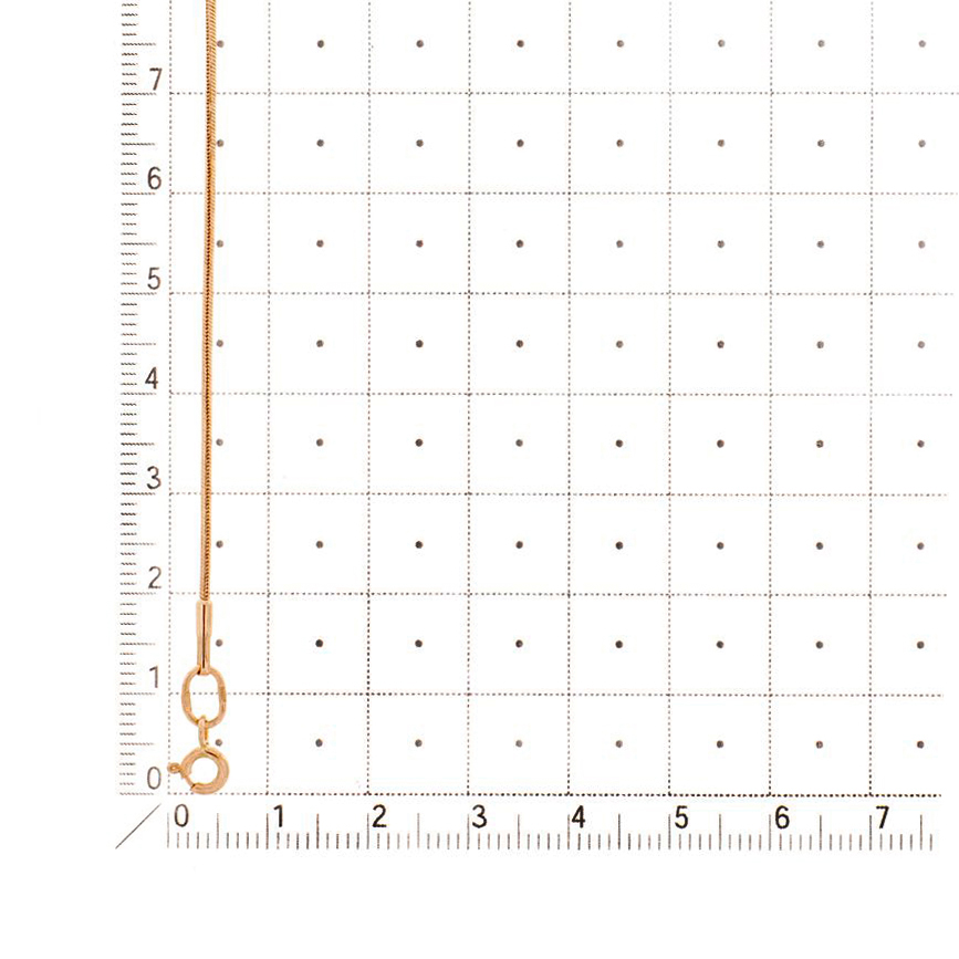 Цепочка из красного золота (арт. ЦПН21110030)