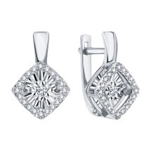 Серьги с бриллиантами арт.&nbsp;Т305628729 (Т305628729)