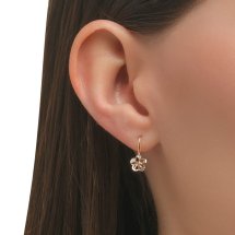 Серьги из красного золота арт. Т140629018 (Т140629018)