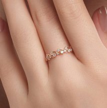 Кольцо с фианитами арт. Т102015566 (Т102015566)