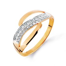 Кольцо с фианитами арт. Т242014935 (Т242014935)