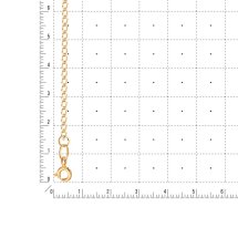 Цепочка из красного золота арт. ЦПРМ20512040 (ЦПРМ20512040)