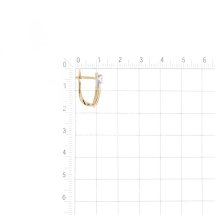 Серьги с фианитами (Т142029358)